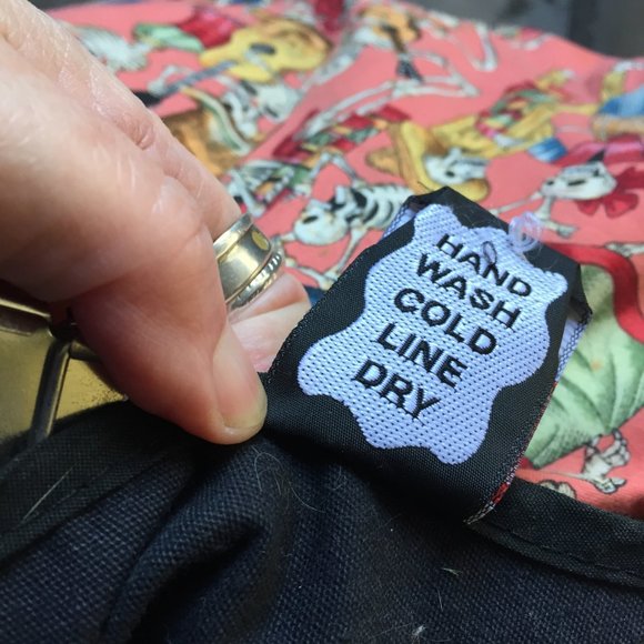 Skeleton Print Shoulder Bag - Picture 6 of 6